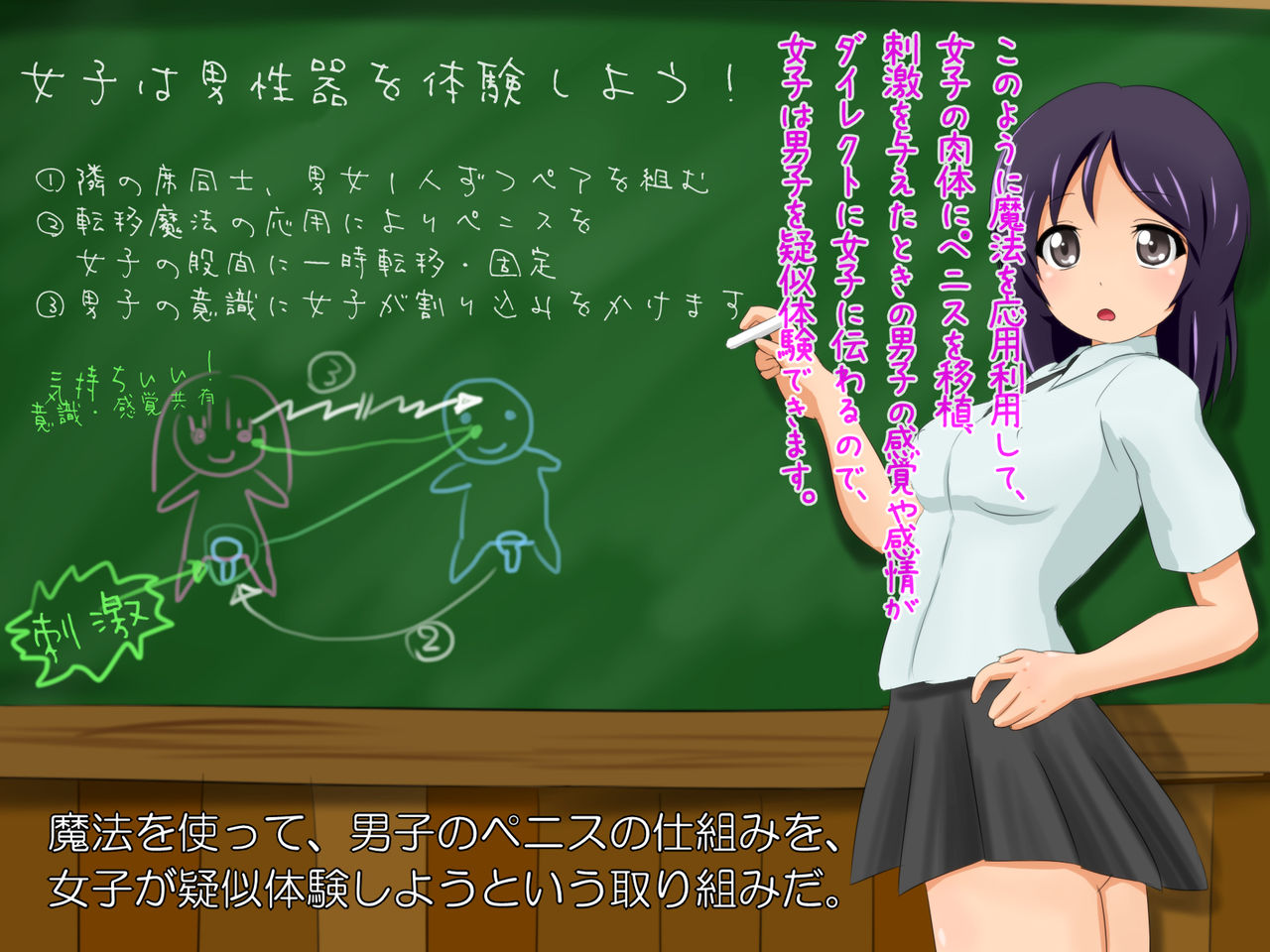 Mahou Gakkou Seikyouiku! - Boku no Ochinchin wa Class de Ichiban Chiisai! page 3 full