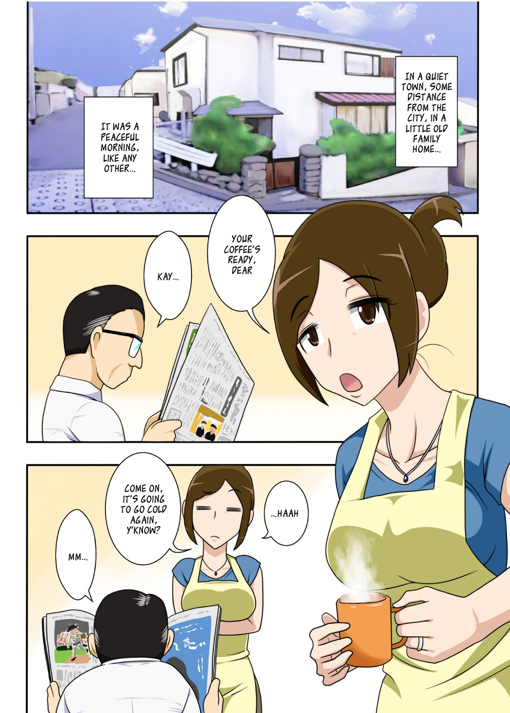 Okazu wa Kyou mo, Tsuma no Botebara Noukou Sex page 2 full