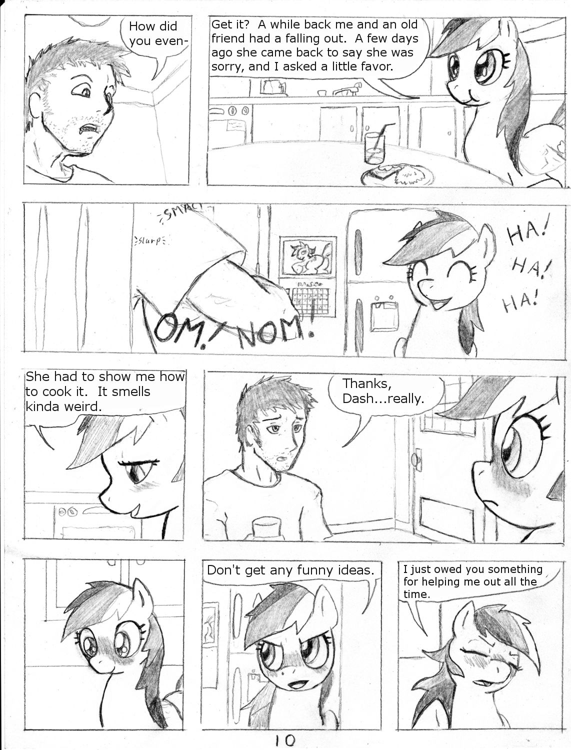 Tsundere Rainbow Dash page 10 full