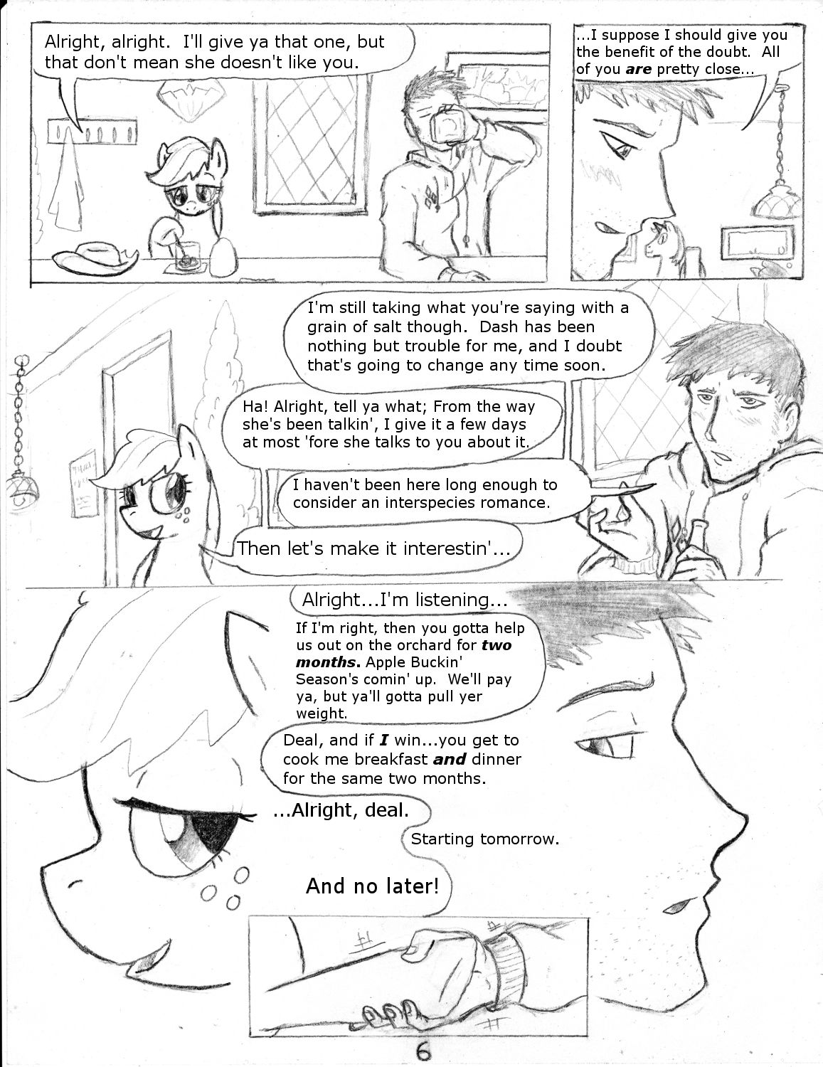 Tsundere Rainbow Dash page 6 full