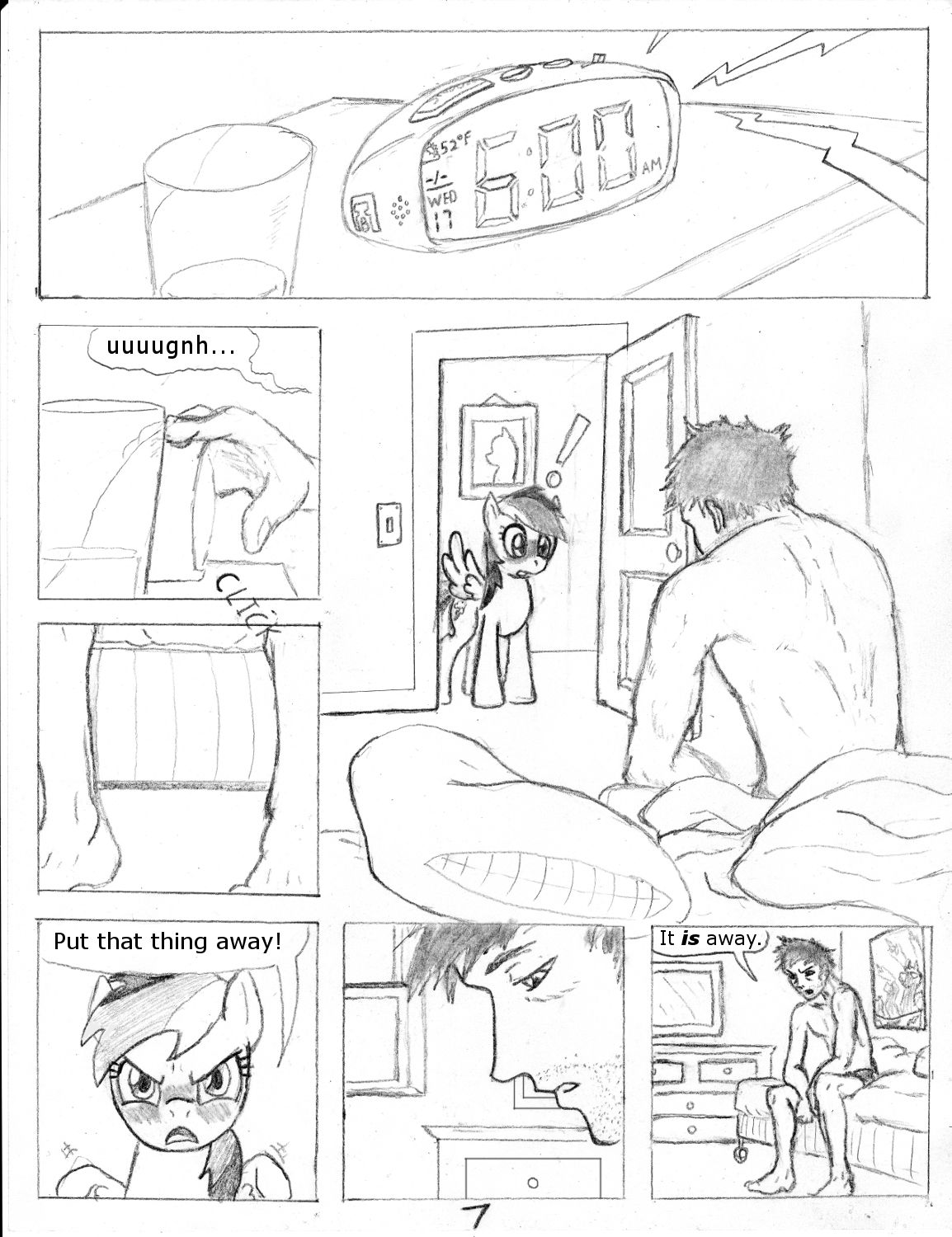 Tsundere Rainbow Dash page 7 full