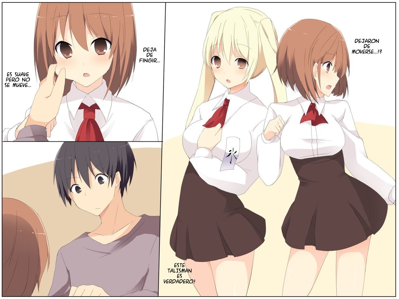 Oni kara moratta osatsu de Jikanteido Shite on'na furo de ko zen'in ya~tsu cha~tsu imashita Con los talismanes para “detener el tiempo” que conseguí de un demonio, termine haciéndolo con todas las chicas de un baño de mujeres page 7 full