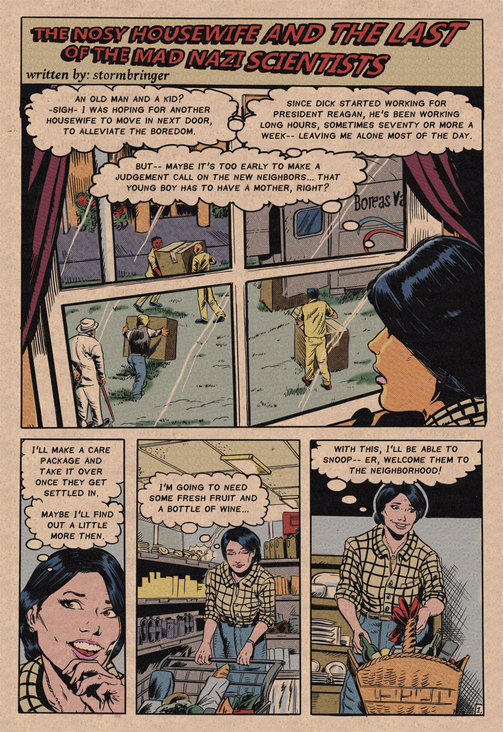 Dames In Peril - The Nosy Housewive and the Last of the Mad Nazi Scientists! page 2 full