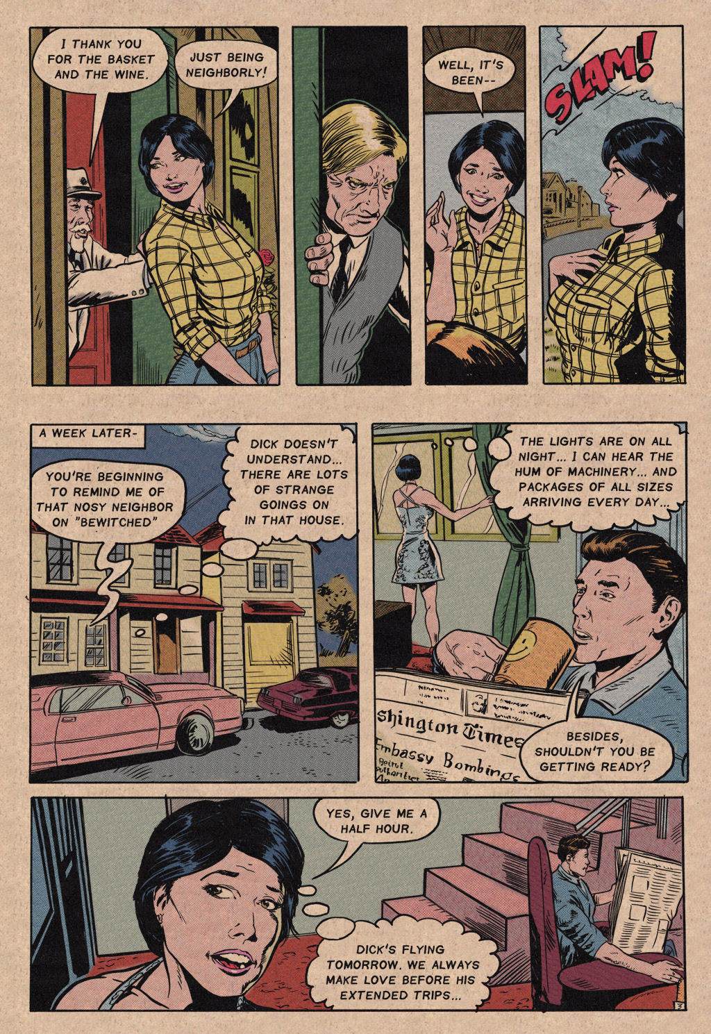 Dames In Peril - The Nosy Housewive and the Last of the Mad Nazi Scientists! page 4 full
