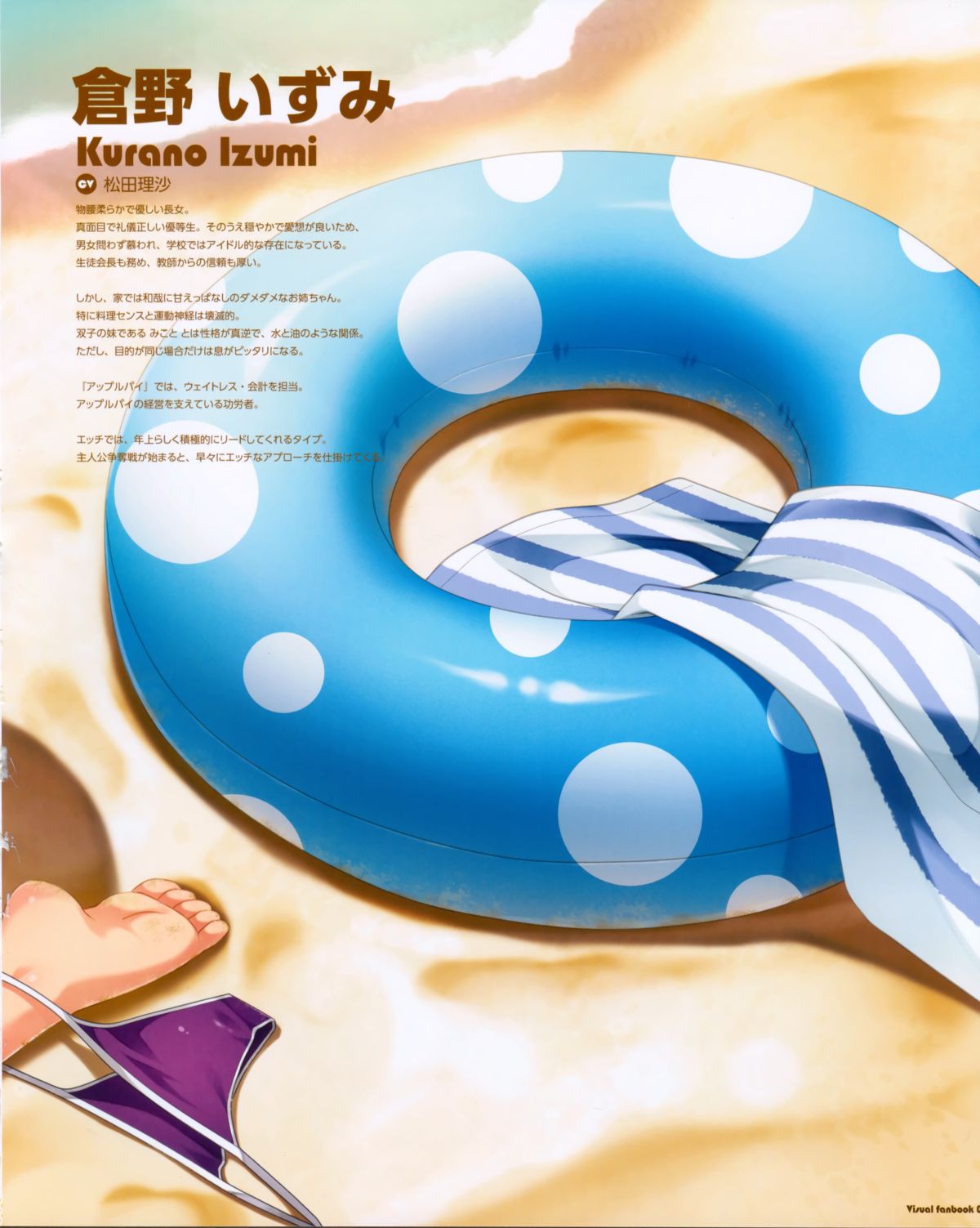 CUBE Kurano kunchi no Futago Jijou Visual Fanbook page 5 full