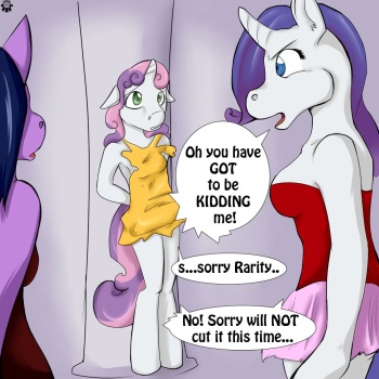 Mlp Hentai Sweetie Belle Porn - Rarity's Troublemaker! - IMHentai