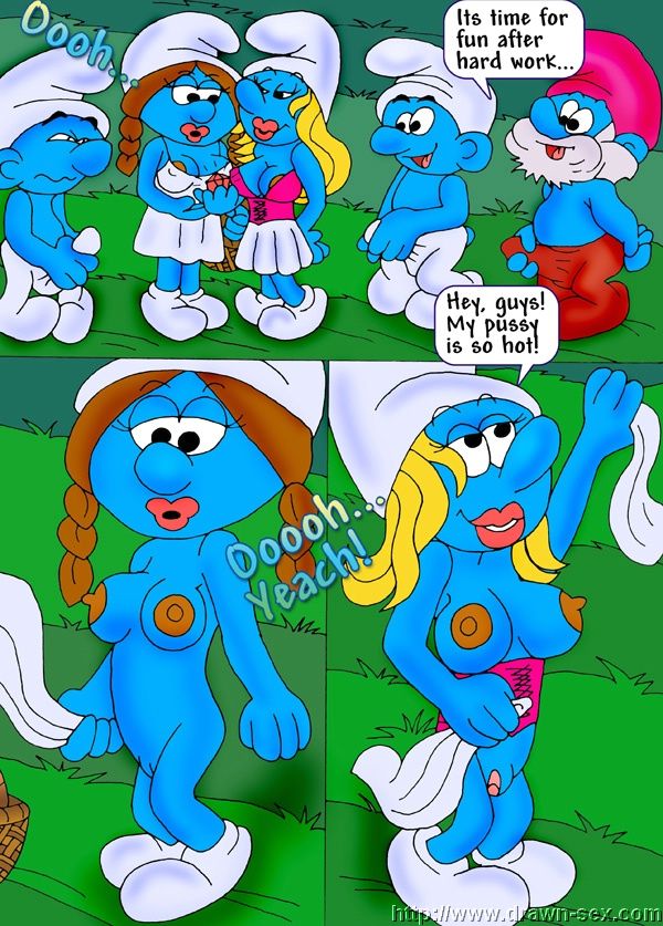 SMURFETTE DRAWN SEX page 2 full