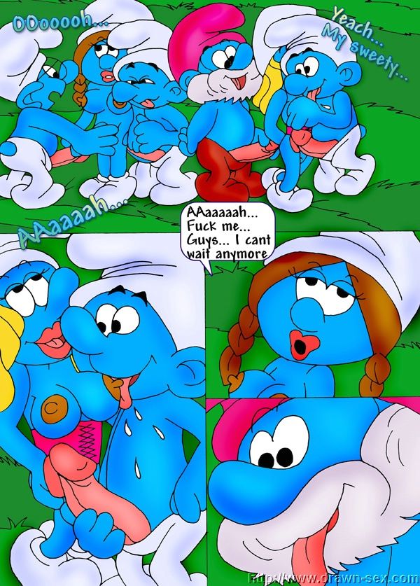 SMURFETTE DRAWN SEX page 3 full