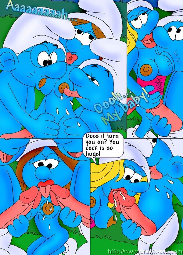 SMURFETTE DRAWN SEX page 4 full