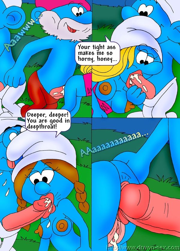 SMURFETTE DRAWN SEX page 5 full