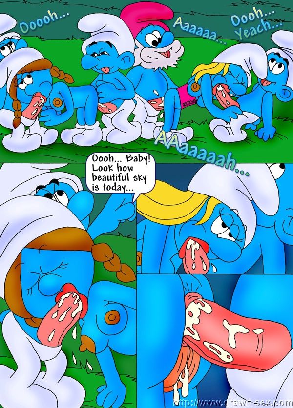 SMURFETTE DRAWN SEX page 6 full