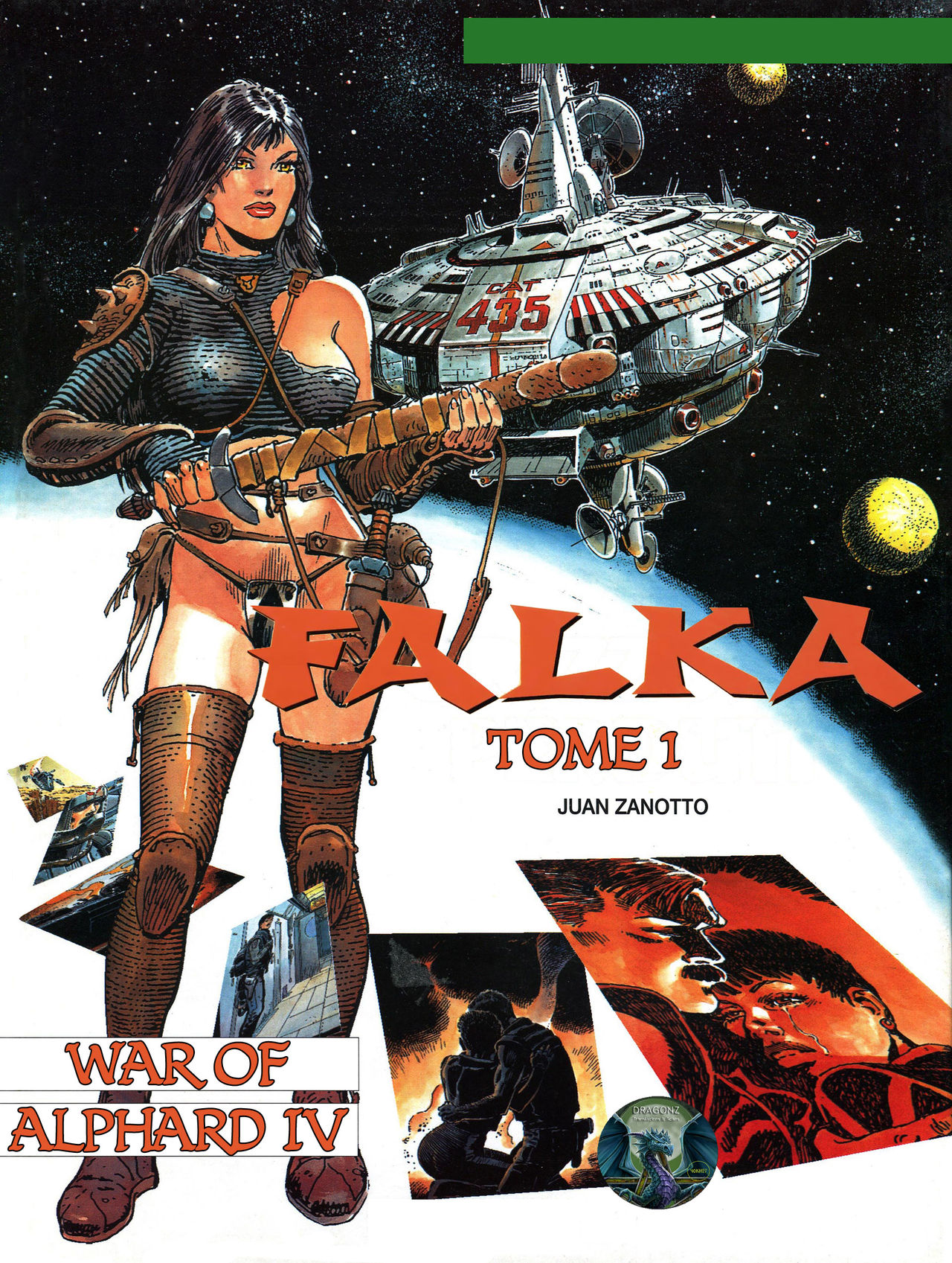 Falka 1 - War of Alphard IV page 1 full