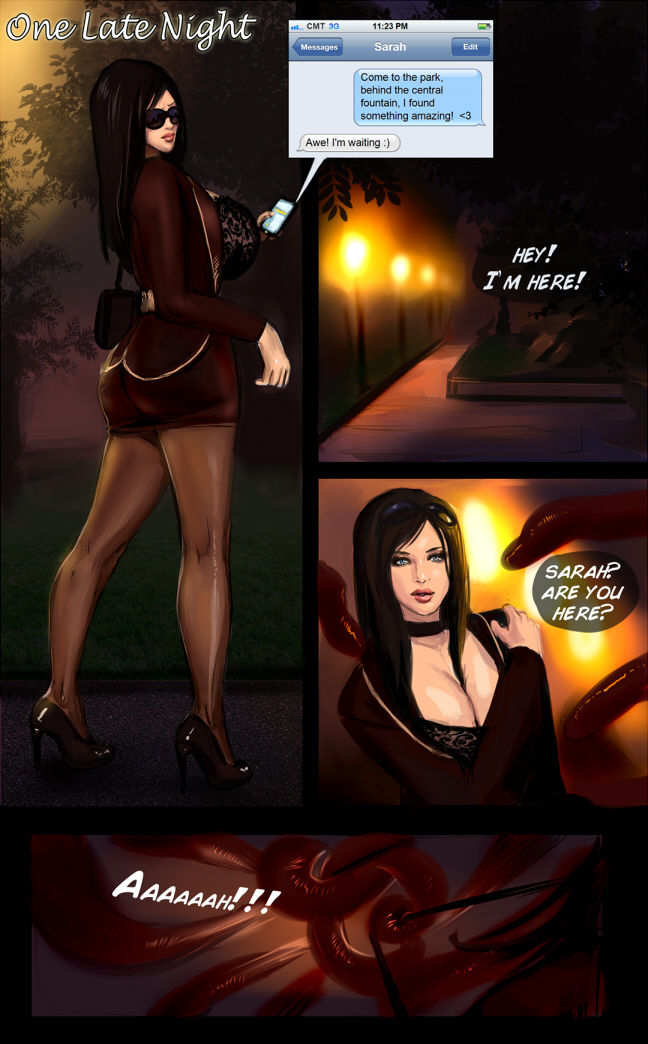 Dark Park Story page 1 full