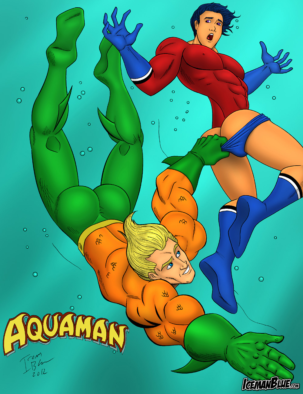 Aquaman page 1 full