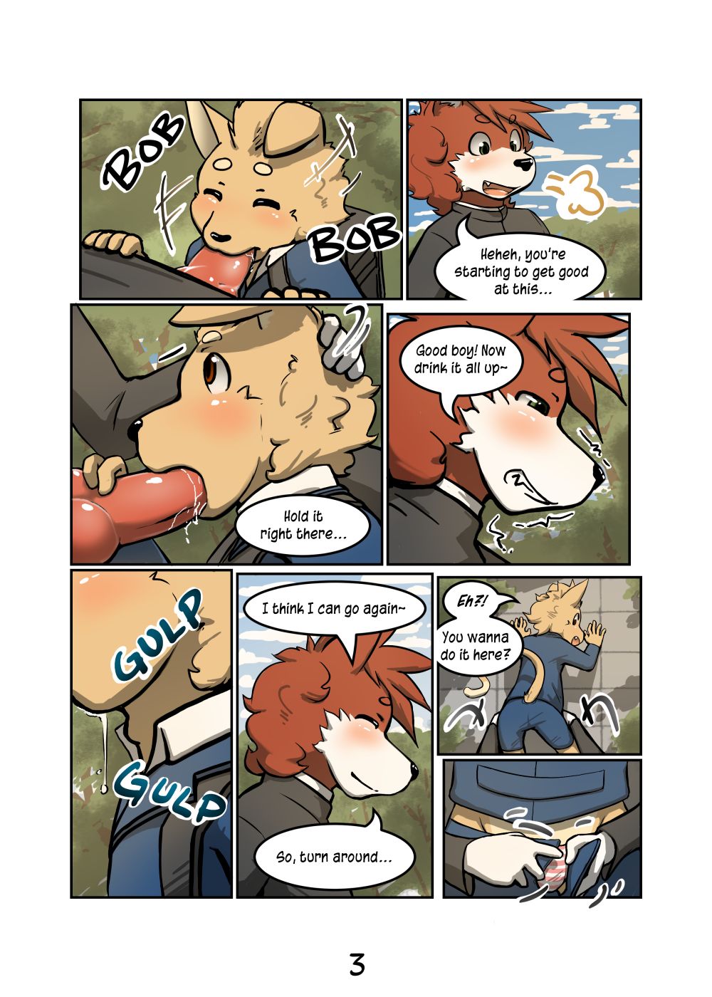 AJ Gets the D* page 3 full