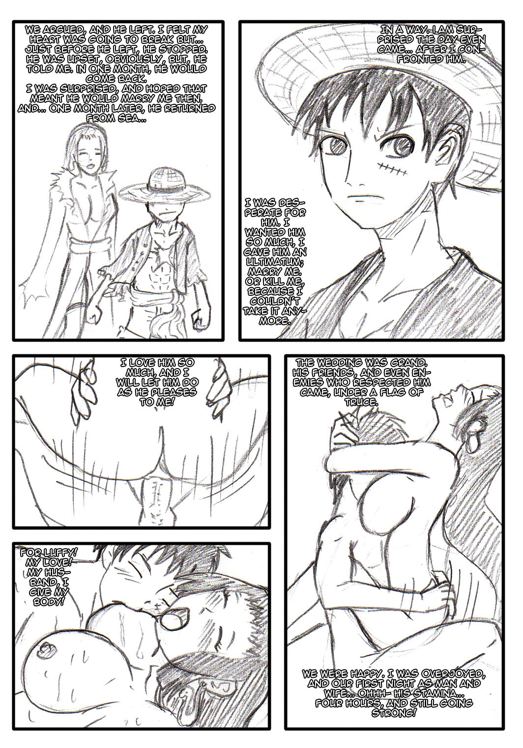 One Piece - The Wedding Night page 2 full