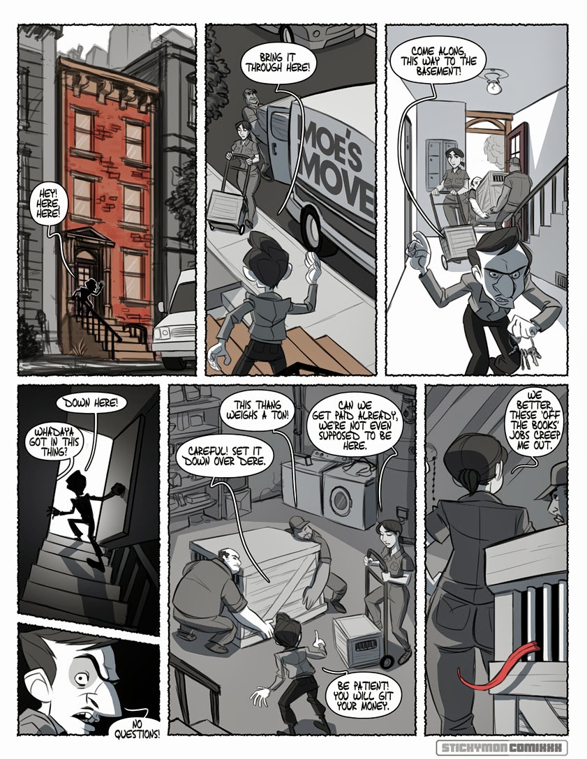 Esther & D.D. - The Freaks Cum Out at Night page 2 full