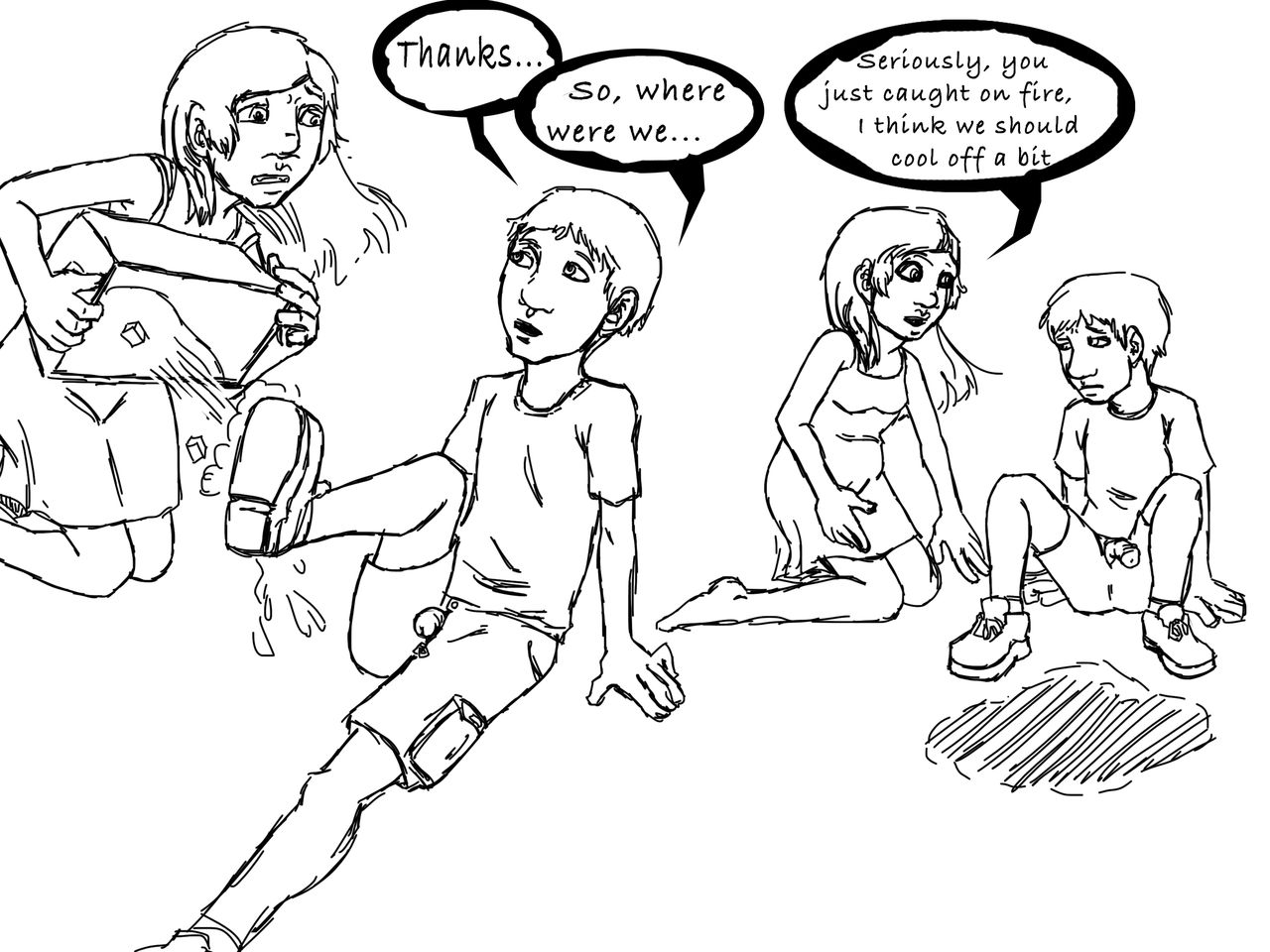 Zoe the Vampire carefree page 5 full
