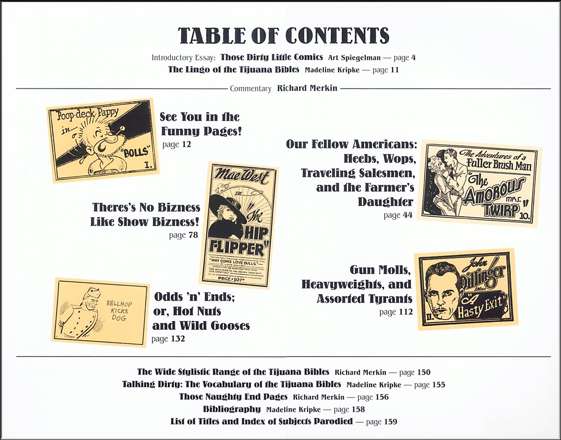 Tijuana Bibles: Art and Wit by Bob Adelman page 4 full