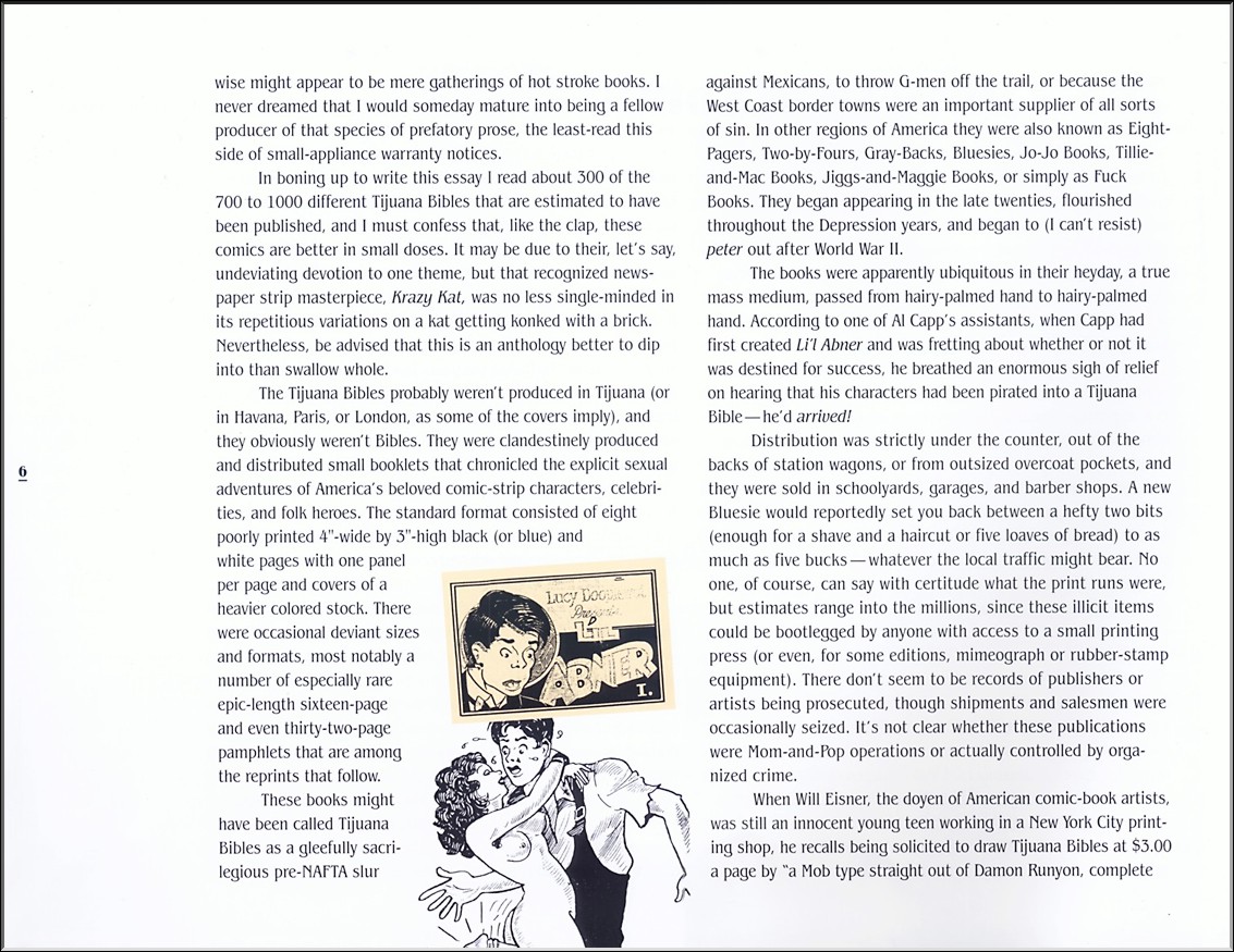 Tijuana Bibles: Art and Wit by Bob Adelman page 6 full
