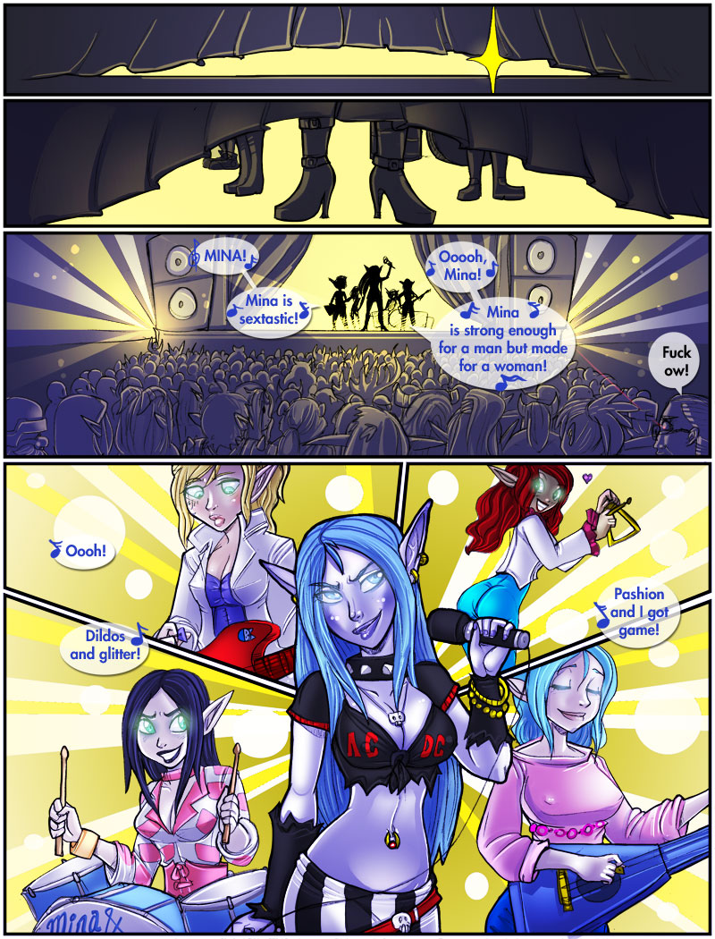 Mina and the Whoreagrams page 1 full
