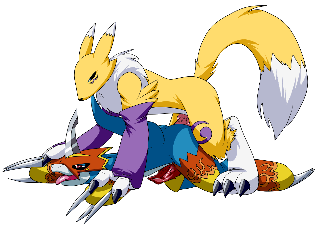 Renamon humps Flamedramon page 3 full