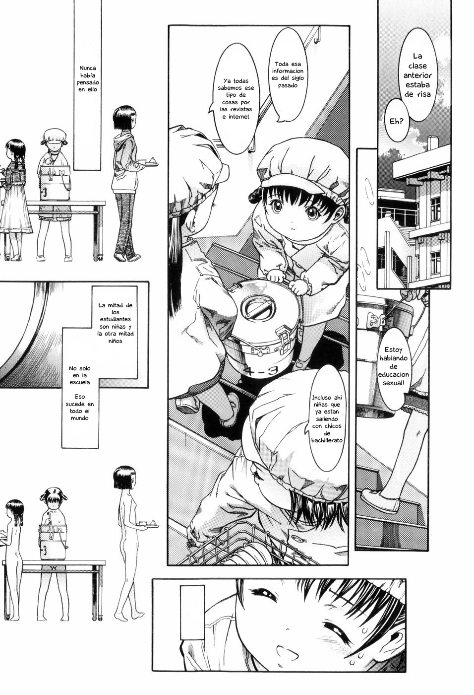Danshi wa Koutei de Soccer Joshi wa Shichoukakushitsu e | Niños, vayan a jugar soccer Niñas, vayan al aula audiovisual page 2 full