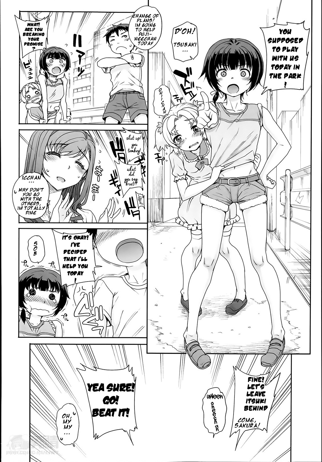 "San" Shimai Monogatari Ch. 0 | Three Sister Stories Ch. 0 page 2 full