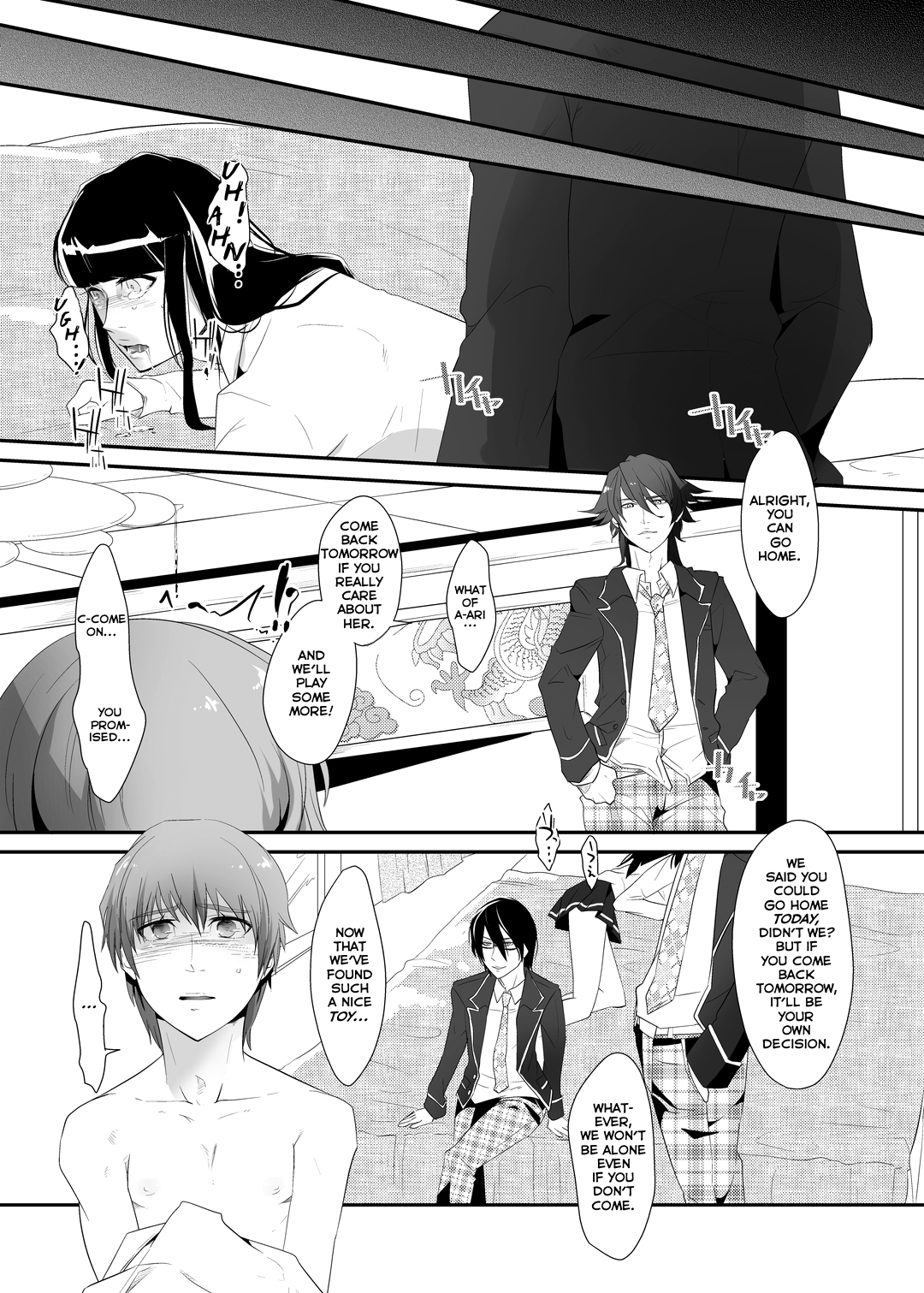 Choukyou no Kokuin ~Joseika Omocha ni Sareta Seinen~ | The Seal of Training - A Boy turned into a Female Toy page 9 full