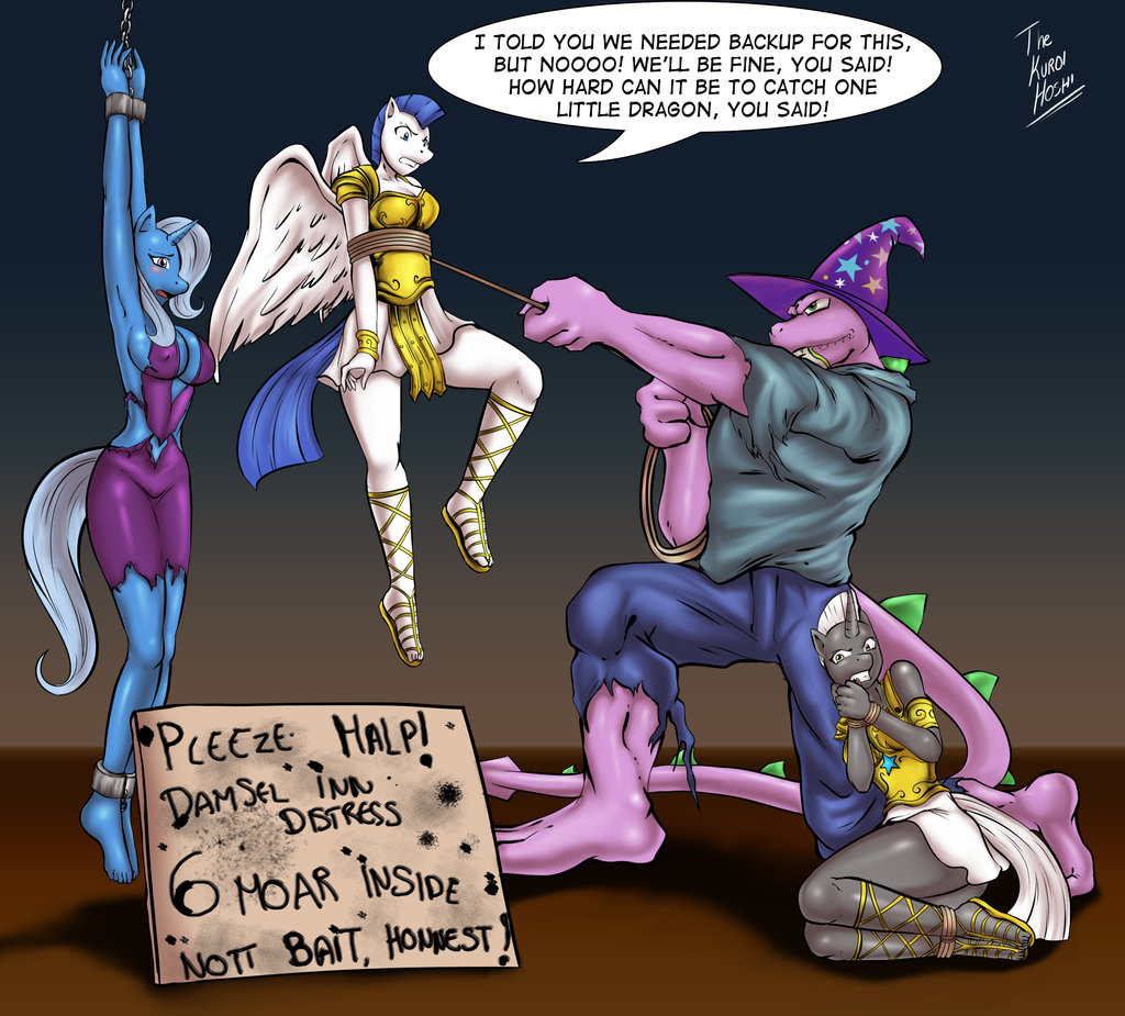 "Greedy Dragon" comic + collored antro pics page 5 full