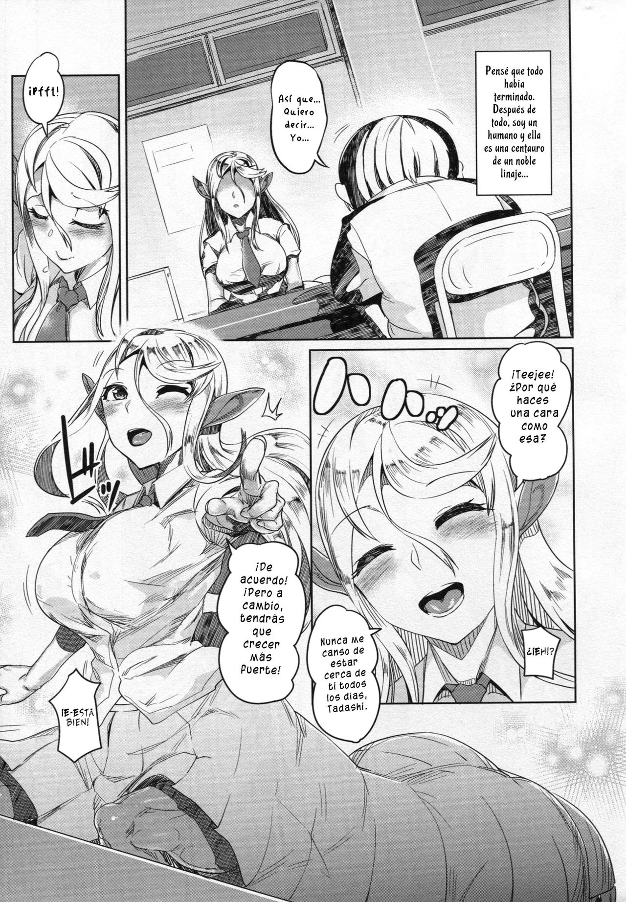 Aisuru Hinba ga Tanetsuke Sarete | Mi Amada Yegua Queda Embarazada  =P666HF= page 4 full