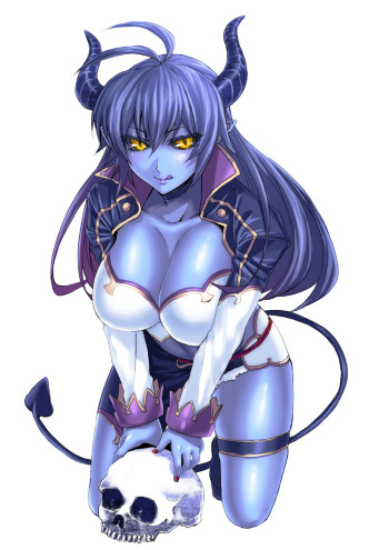 Blue Demon - Blue Skin - IMHentai