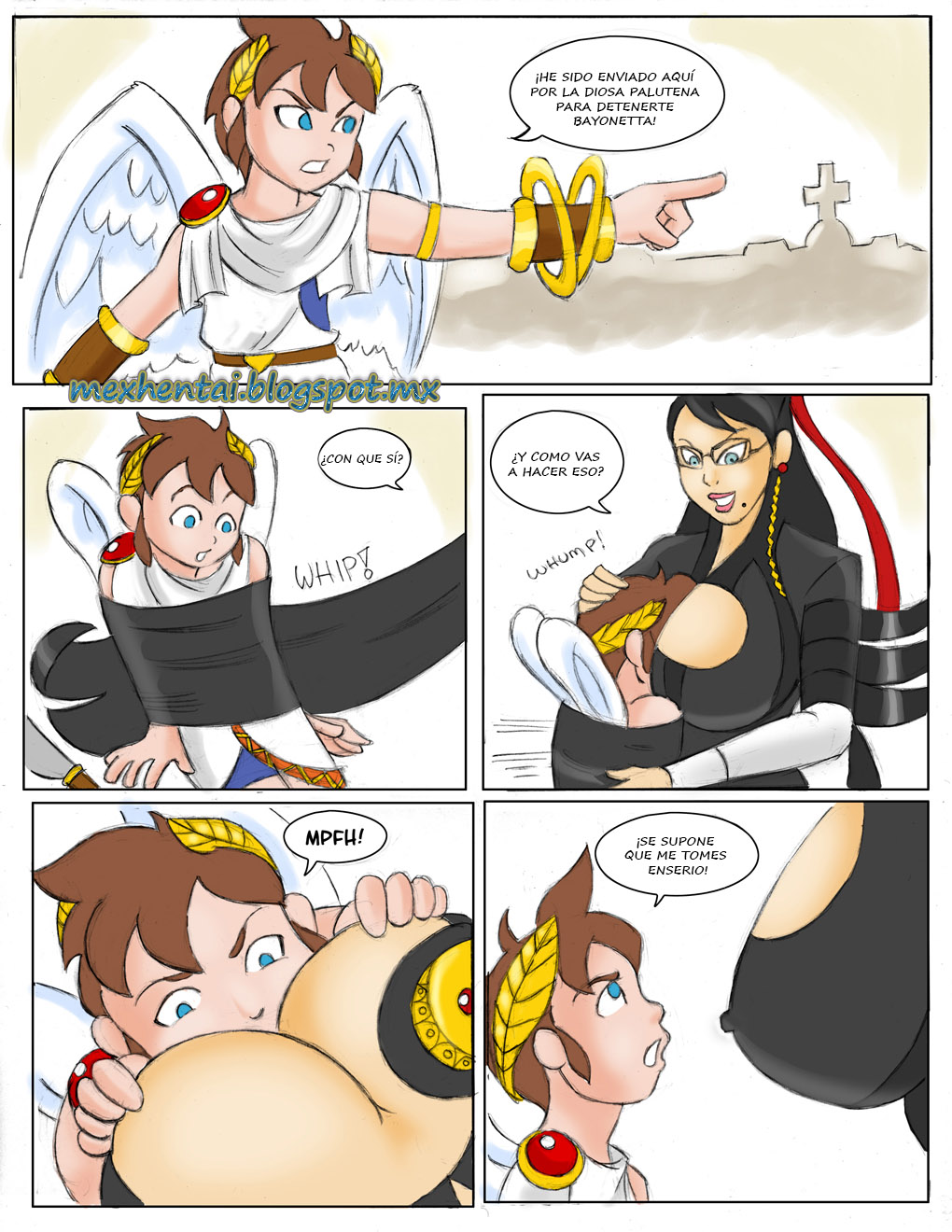 Bayonetta vs. Kid Icarus page 4 full