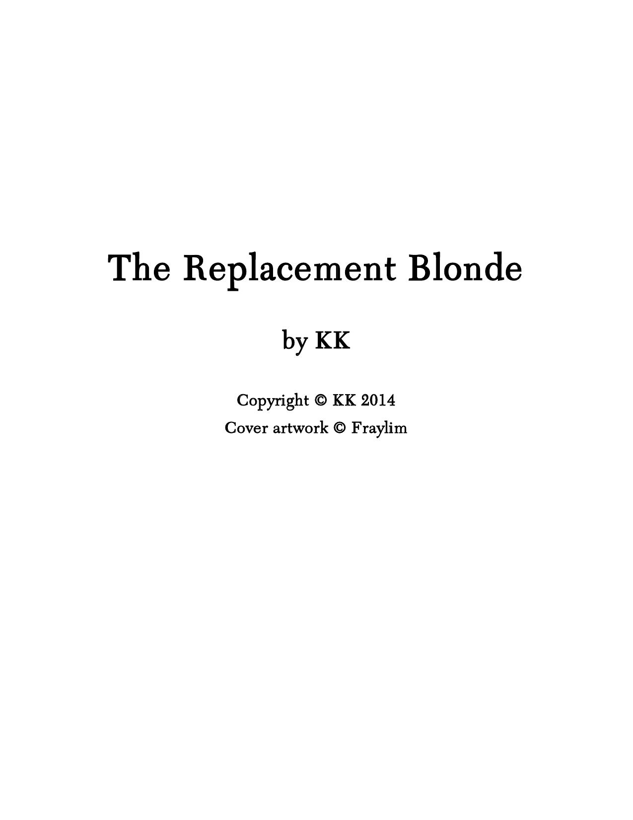The Replacement Blonde page 2 full