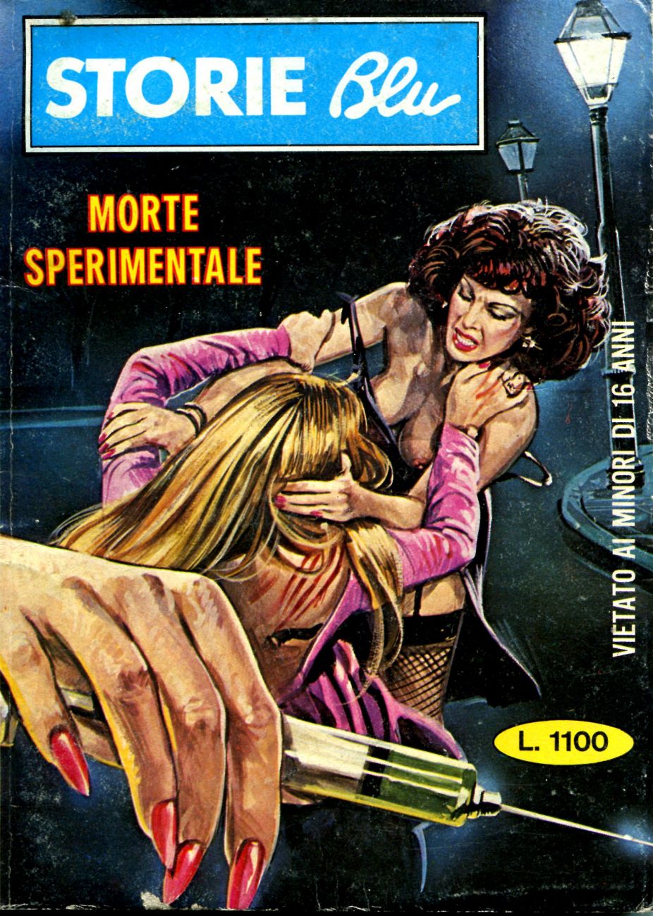 Storie Blu #33 - Morte Sperimentale page 1 full