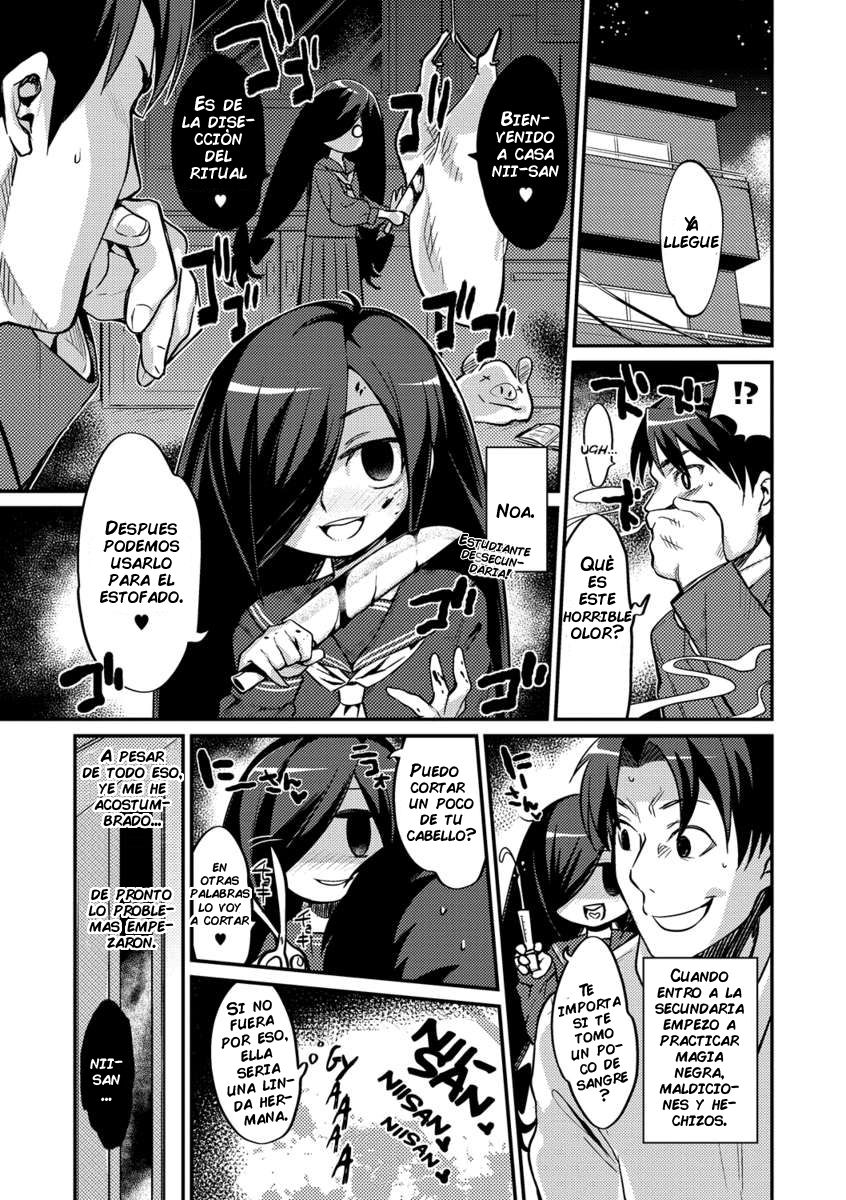 Imouto to Hajimeru Kuromajutsu Gishiki | Mi Pequeña Hermana y su Primer Ritual de Magia Negra page 1 full