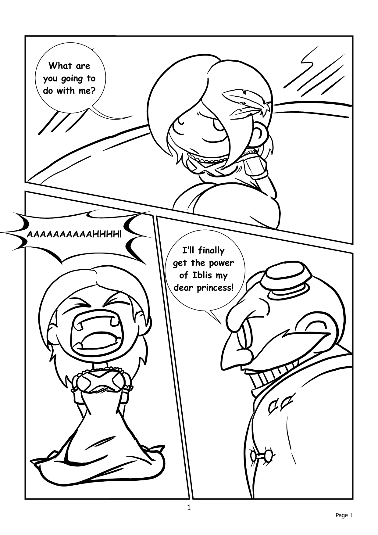 Short Stories: SONIC's BANG page 1 full