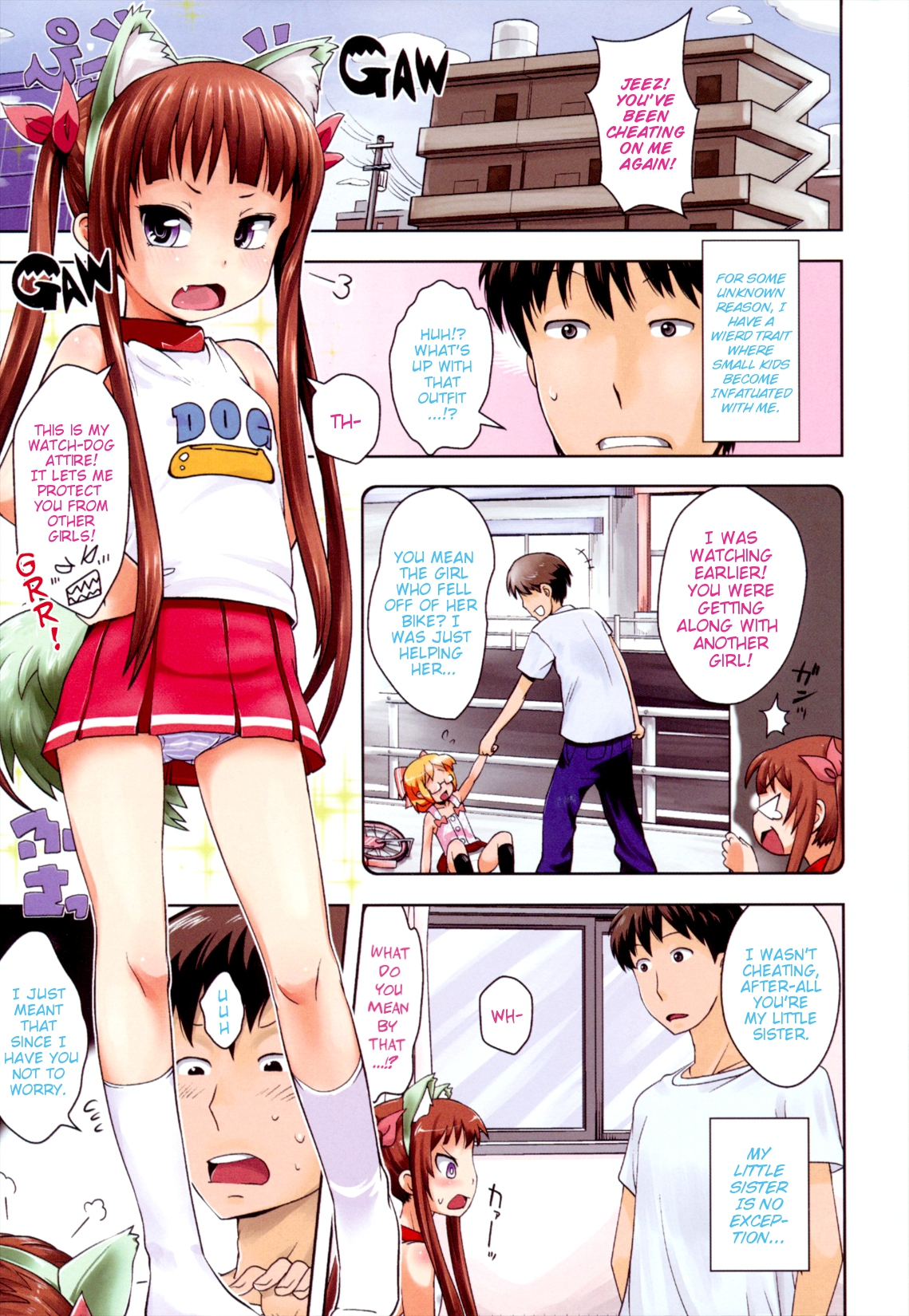 Gaw-Gaw! Imouto Security page 1 full