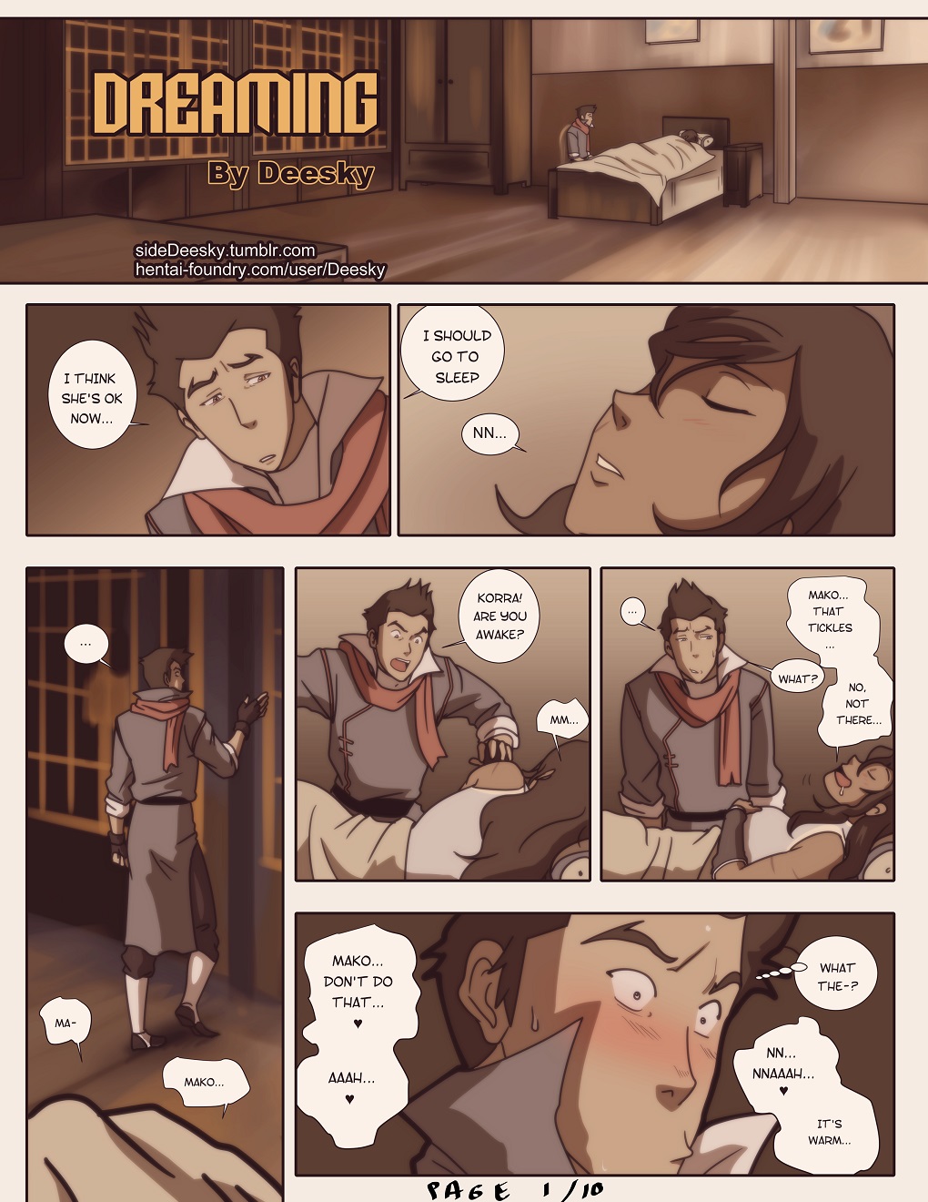 Dreaming page 1 full