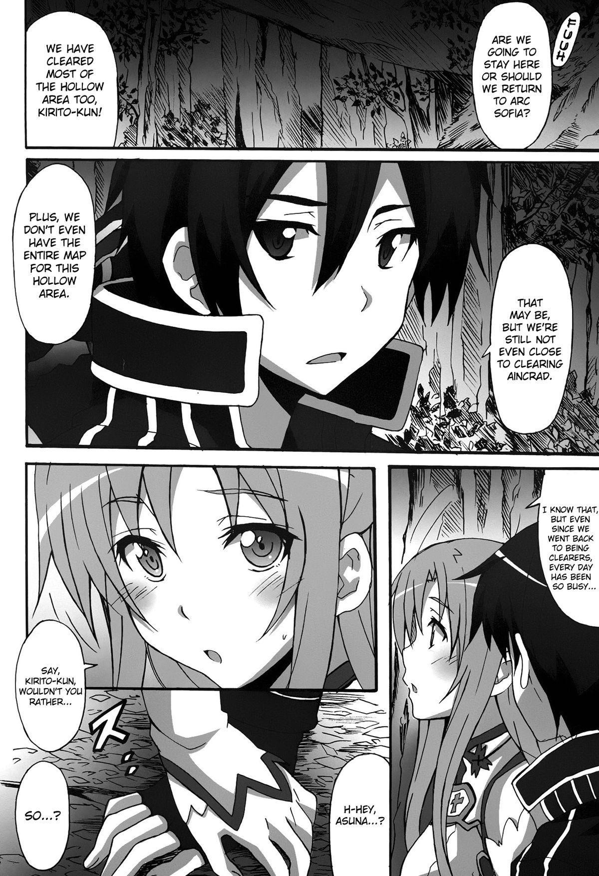 Sword Art Online Hollow Sensual page 3 full