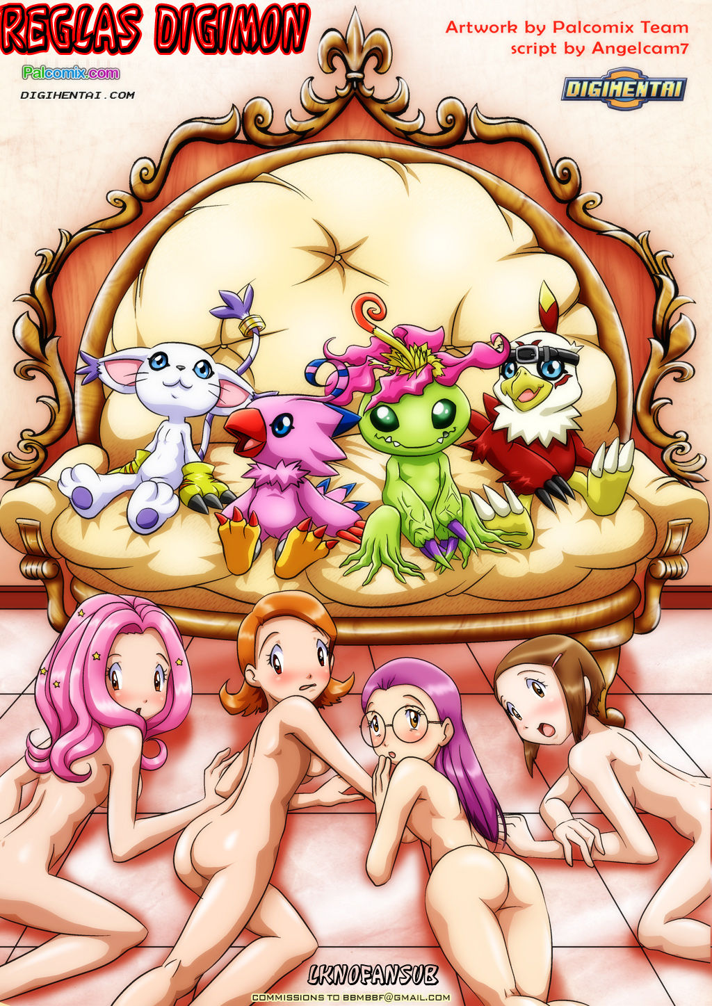 Digimon Rules  LKNOFansub page 1 full