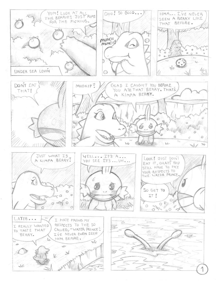 Undersea Lovin page 1 full