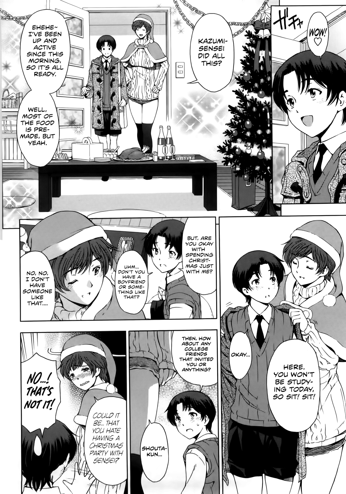 Kannou no Christmas Eve page 4 full