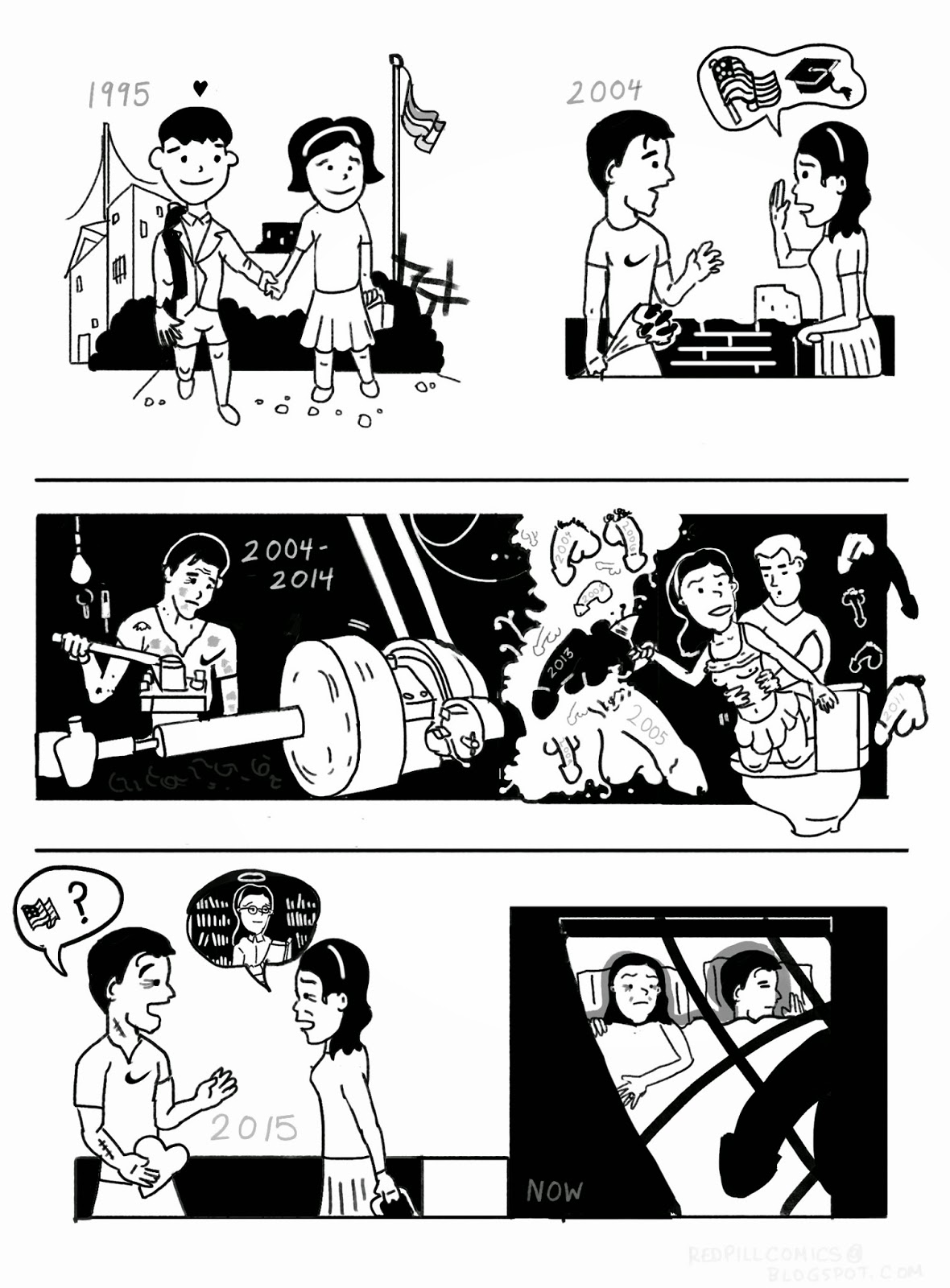 Red Pill Comics page 1 full