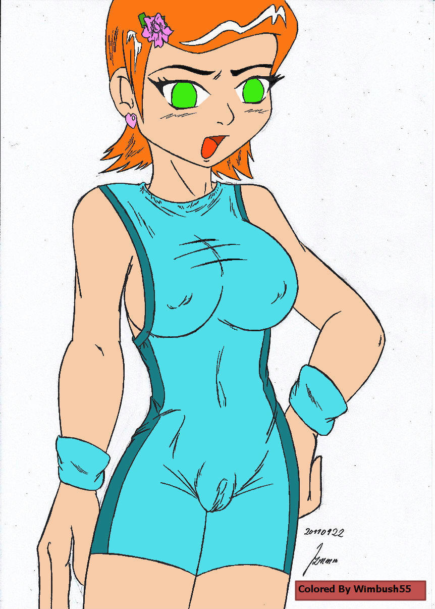 My miny Gwen Tennyson_ ben10 Sketches work_3 page 3 full