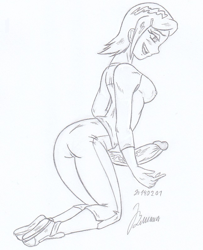 My miny Gwen Tennyson_ ben10 Sketches work_3 page 7 full