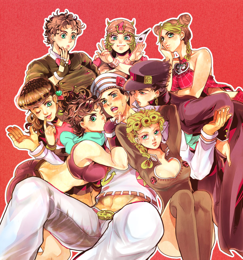 Jojo´s Bizarre Adventure Gender Benders page 2 full