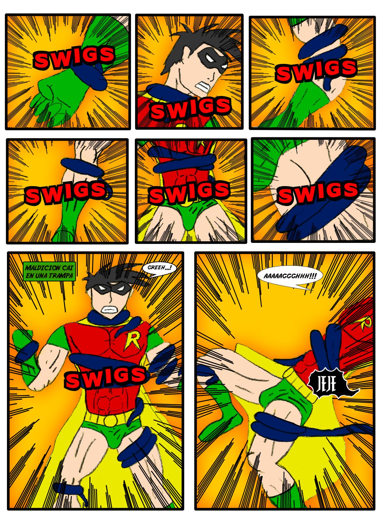 Venom Vs Robin Re Español page 3 full