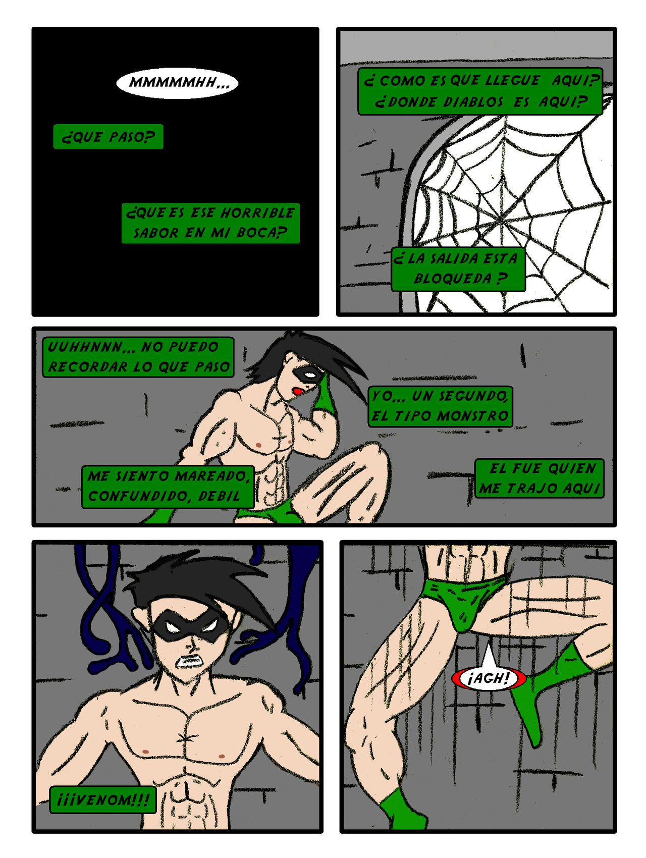 Venom Vs Robin Re Español page 6 full