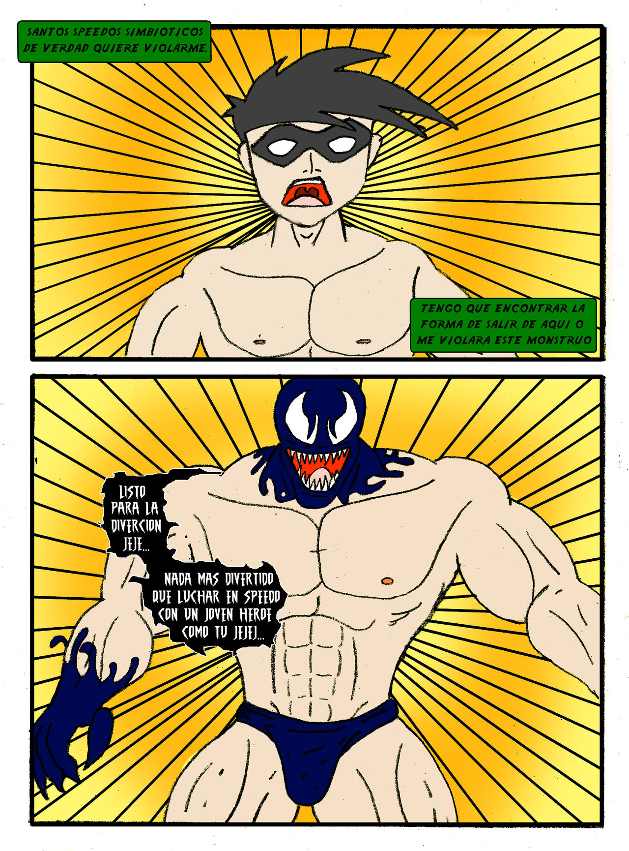 Venom Vs Robin Re Español page 9 full
